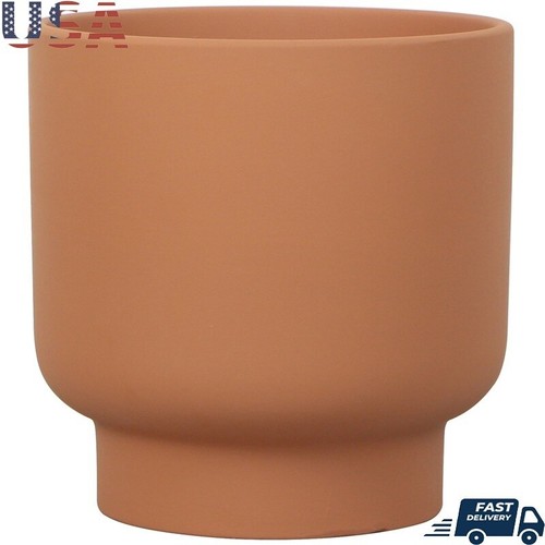 6in petra terra round planter - 6in,